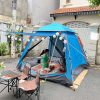 Mua lều cắm trại ở HCM chống nước, lều cắm trại tự bung cho 6 người có mái hiên cực rộng (mã LT61.3)