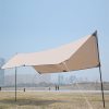 Tăng dã ngoại Glamping 5m, mái che lều cắm trại, tăng che lều du lịch bãi biển 5mx2m92, tăng che nắng, mái che nắng che mưa lớn (mã TC03)