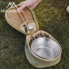 Túi đựng chén ăn dã ngoại, túi đựng bát cá nhân Inox Mountain Glamping NH21SJ002 (NA06)