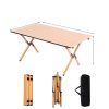 Bàn Nhôm Cuộn Cắm Trại Dã Ngoại Gấp Gọn 90cm – Bàn Gấp Dã Ngoại Du Lịch Bằng Nhôm Tiện Lợi (BA-11)