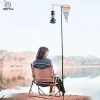 Cột Treo Đèn Xếp Gọn Đinh Cắm Đất Khi Đi Cắm Trại Qua Đêm, Tự Điều Chỉnh Độ Cao (Na08.1)