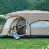 Lều Cắm Trại Camping 5-8 Người 2 Phòng 2 Lớp rộng thoáng Chống gió chống Côn Trùng (mã LT39.1)