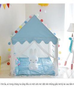 Lều công chúa lều hoàng tử, lều trẻ em cho bé cao cấp cực đẹp, kích thước 120x105cm cao 140cm (LT59.1)