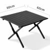 Bàn Gấp Gọn Màu Đen 60cm (BA10.1)