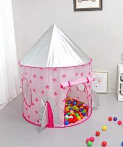 Lều chơi trong nhà cho bé hình tên lửa không gian, kích thước 105x135cm (LT70)