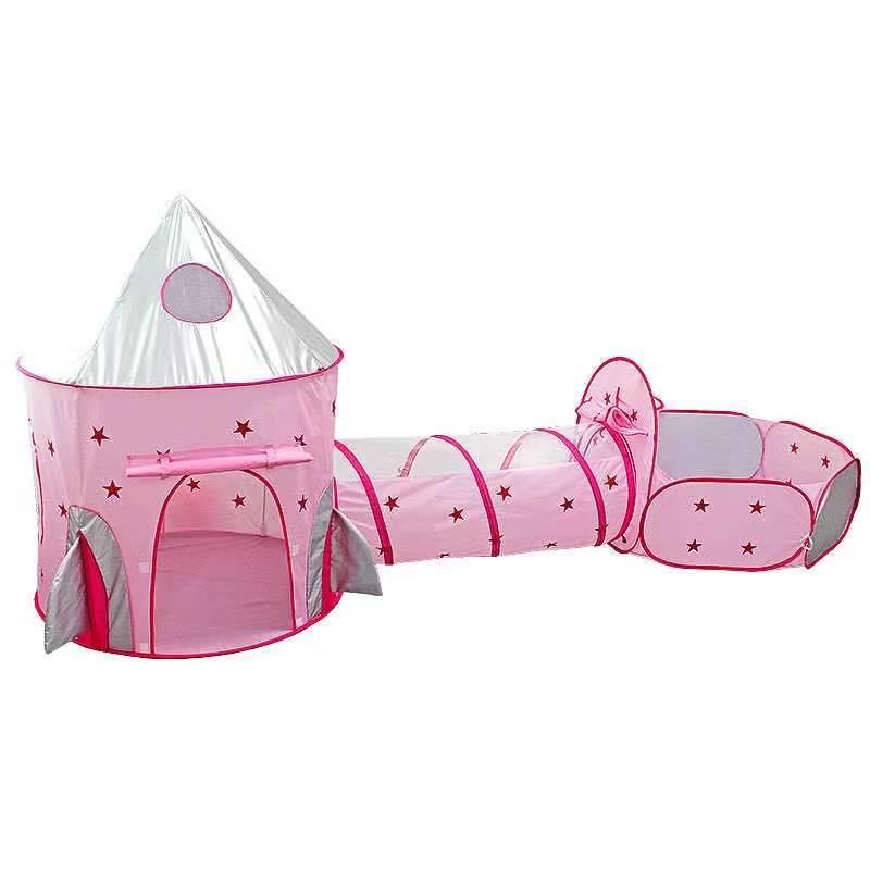 Lều bóng cho bé, lều 3 món hiện đại cực đẹp, kích thước 86x86x110cm (mã LT31.1)